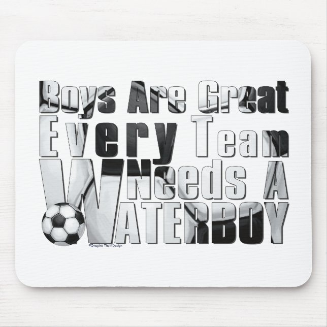 Tapis De Souris Soccer Waterboy (Devant)