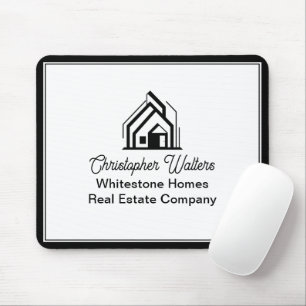 Tapis De Souris Société immobilière élégante Realtor personnalisé
