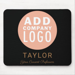 Tapis De Souris Société Nom Employé Personnel Entreprise Logo Pers