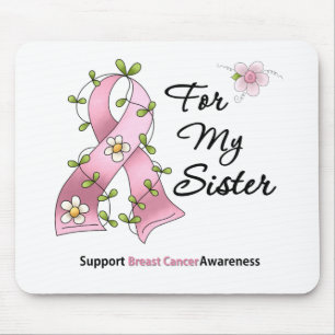 Tapis De Souris Soeur de soutien de cancer du sein