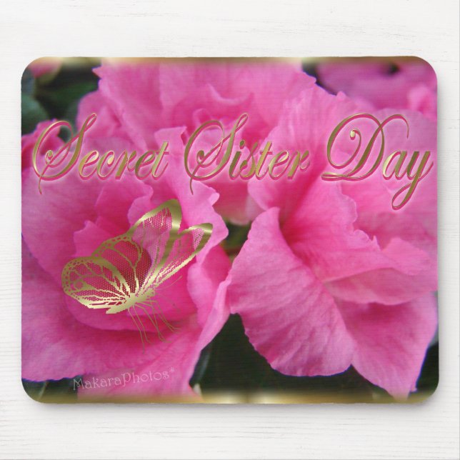 Tapis De Souris Soeur secrète Mousepad (Devant)