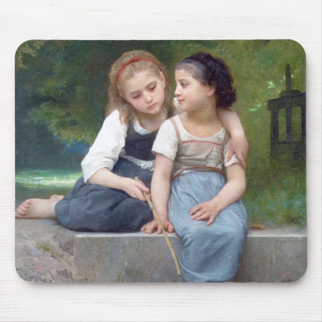 Tapis De Souris Soeurs, Bouguereau (Devant)