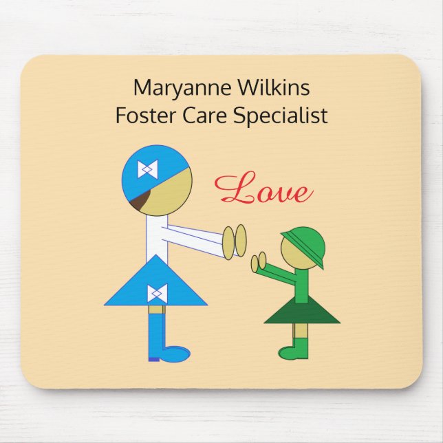 Tapis De Souris Soins d'accueil : (Devant)