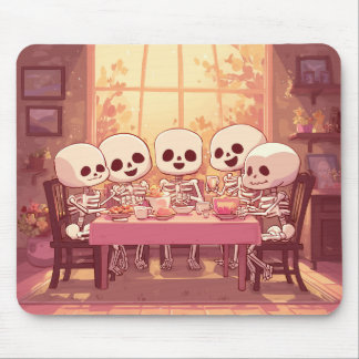Tapis De Souris Soirée Cute Skeleton - Mousepad