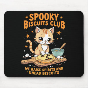 Tapis De Souris Soky Biscuits Club Chat Drôle Halloween Baking