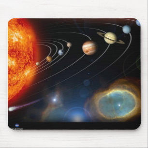 Tapis De Souris solaire-système