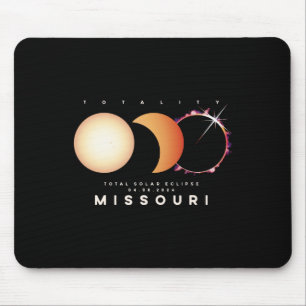 Tapis De Souris Solar Eclipse 2024 Missouri Total Eclipse Astronom