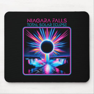 Tapis De Souris Solar Eclipse Niagara Falls Totalité Event Souveni