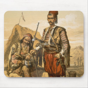 Tapis De Souris Soldats d'infanterie turcs dans l'armée de