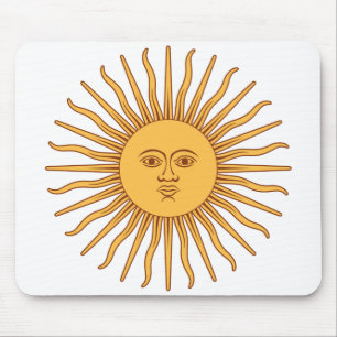 Tapis De Souris Soleil argentin