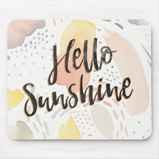 Tapis De Souris Soleil de la brise II | de pré bonjour (Devant)