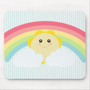 Tapis De Souris Soleil doux Mousepad