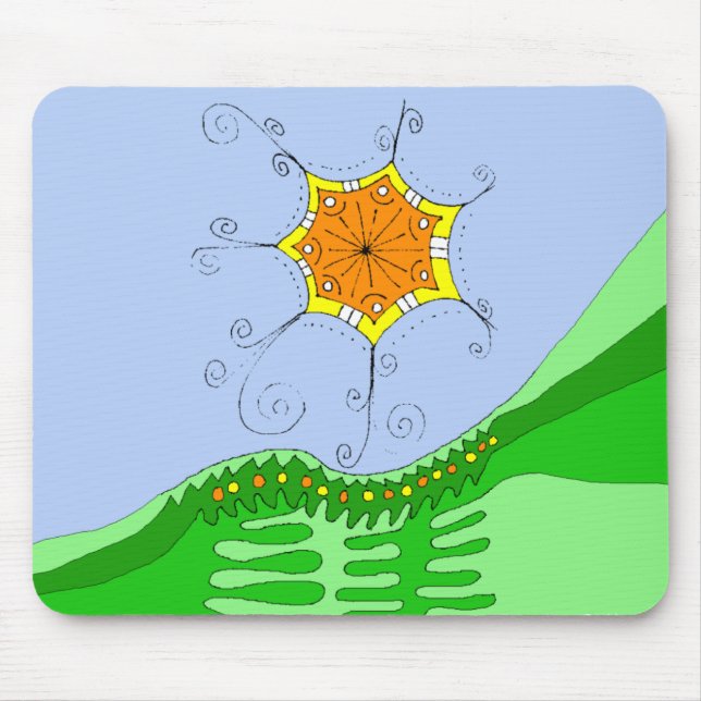 Tapis De Souris Soleil Overhill Mousepad (Devant)