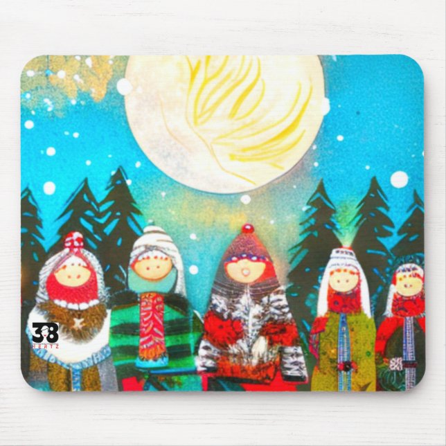 Tapis De Souris Solstice d'hiver (Devant)