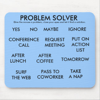 TAPIS DE SOURIS SOLUTIONNEUR DE PROBLÈMES