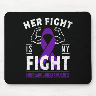 Tapis De Souris Son combat est Mon combat Conscience du cancer du 