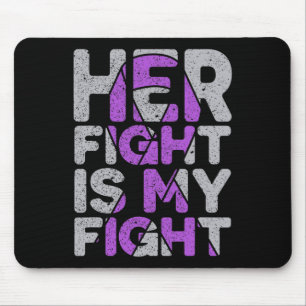 Tapis De Souris Son combat est My Fight Epilepsy Awareness 1