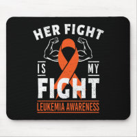 Son combat est My Fight Leukemia Cancer Awareness 
