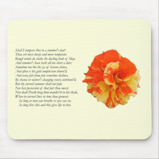 Tapis De Souris Sonnet de Shakespeare # 18