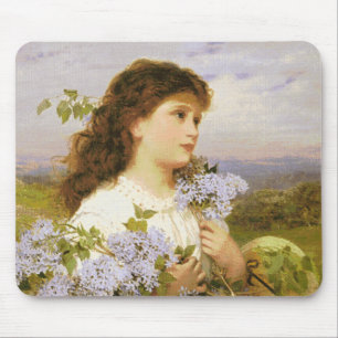 Tapis De Souris Sophie de l'artiste Anderson Le temps des lilacs