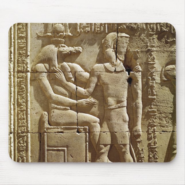 Tapis De Souris Soulagement de Sobek et de Ptolémée VI Philometor (Devant)