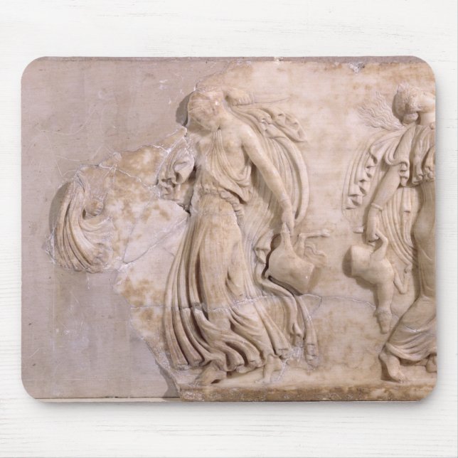 Tapis De Souris Soulagement dépeignant des maenads dansant, de (Devant)