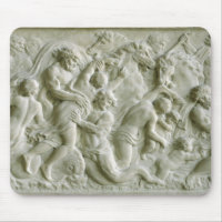 Soulagement dépeignant des nereids emportés par
