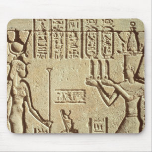 Tapis De Souris Soulagement dépeignant un pharaon