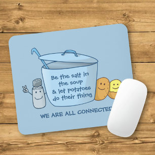 Tapis De Souris Soupe de pommes de terre salée