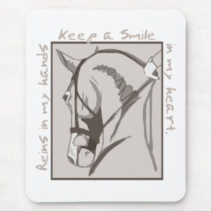 Tapis De Souris Sourire dans mon coeur