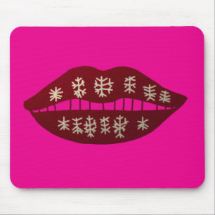 Tapis De Souris Sourire de vacances d'hiver