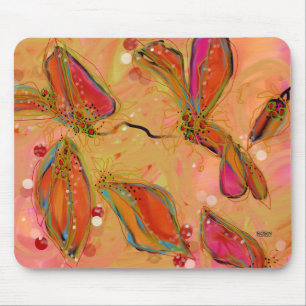 Tapis De Souris Souris à rougir d'hiver