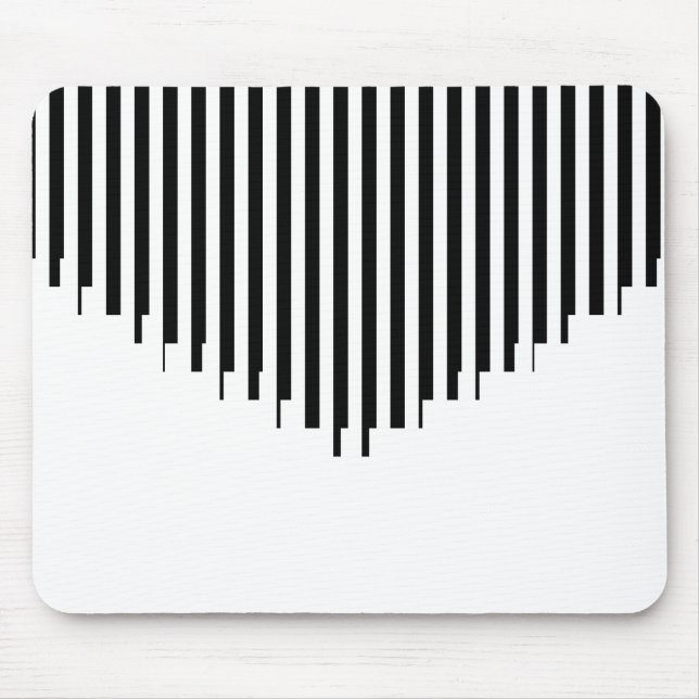 Tapis De Souris Souris ASCII Art (Devant)