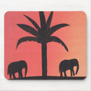 Tapis De Souris Souris avec design éléphant