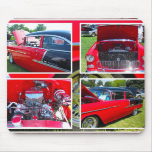Tapis De Souris Souris Collage Chevrolet 1955