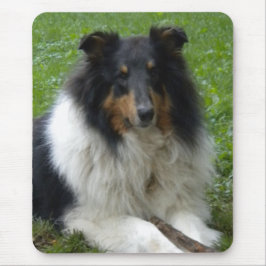 Tapis De Souris Souris Collie arrondie