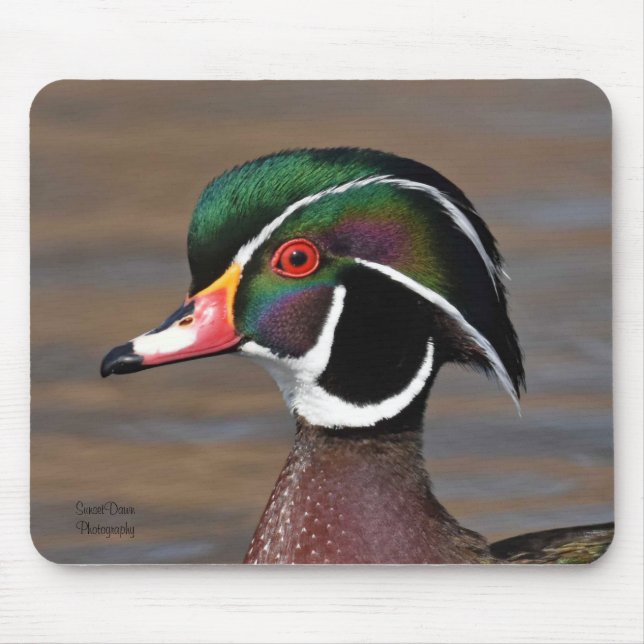 Tapis De Souris Souris de canard à bois (Devant)