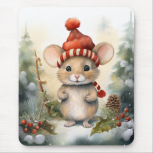 Tapis De Souris Souris de Noël