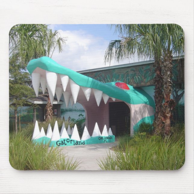 Tapis De Souris Souris d'entrée de Gatorland (Devant)