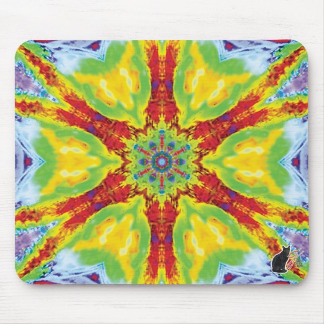 Tapis De Souris Souris Kaleidoscope Dragoneye (Devant)