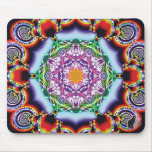 Tapis De Souris Souris kaléidoscope sionesque