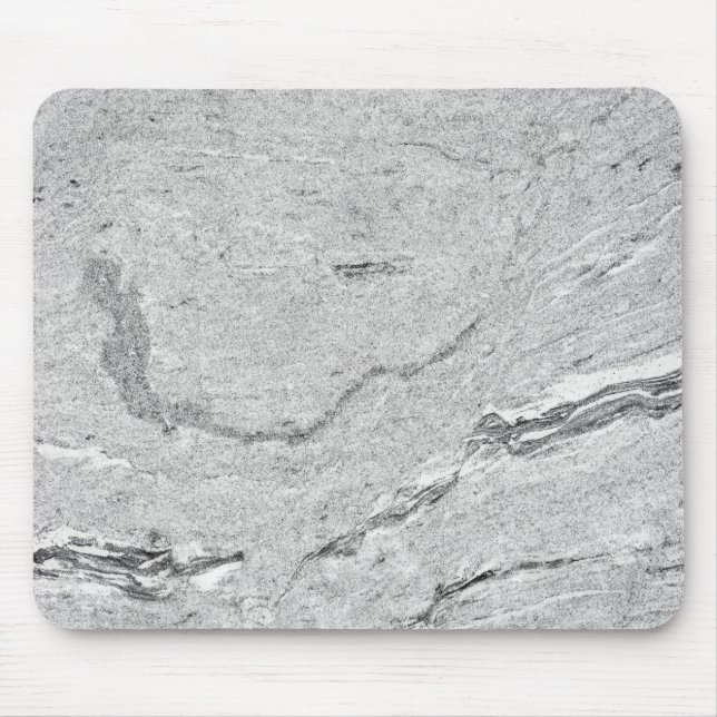 Tapis De Souris Souris Motif en pierre de marbre (Devant)
