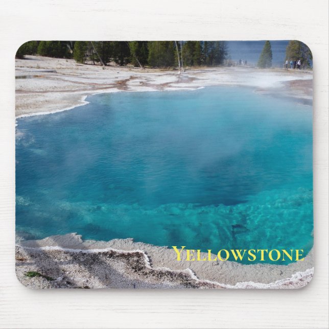 Tapis De Souris Souris Pad Yellowstone Hot Spring (Devant)