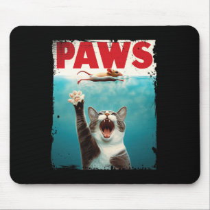 Tapis De Souris Souris Parodique Chat Souris Humoristique Chat Cha