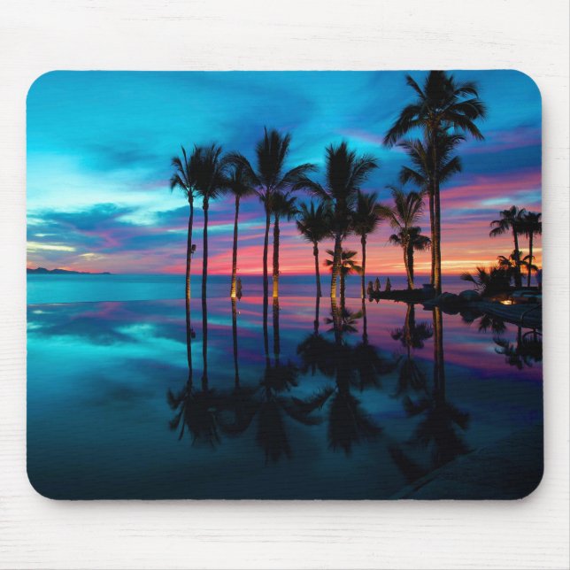 Tapis De Souris Souris Sunset Beach (Devant)