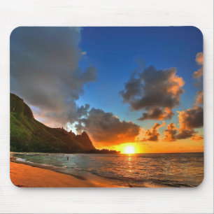Tapis De Souris Souris Sunset Beach