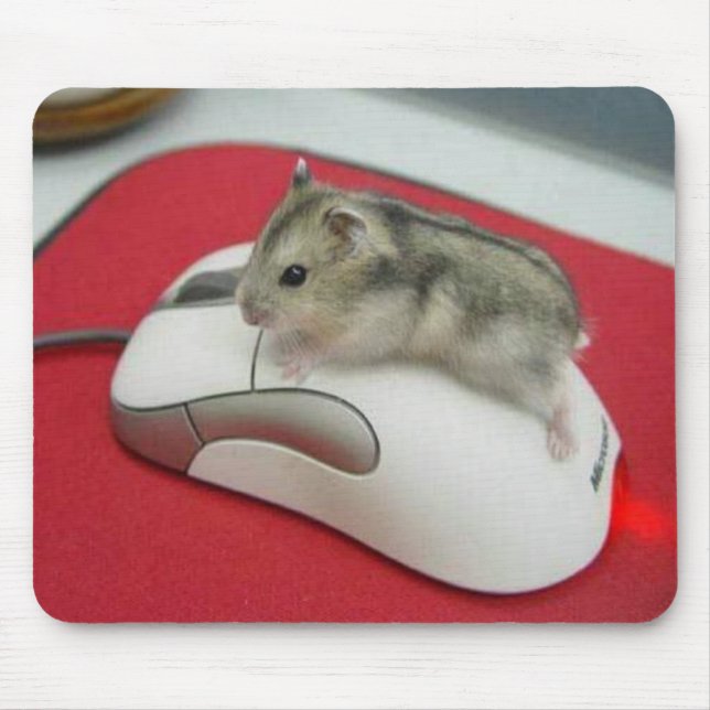 Tapis De Souris Souris sur une souris Mousepad (Devant)