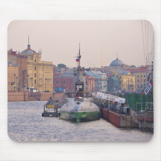 Tapis De Souris Sous-marin de guerre froide (Devant)