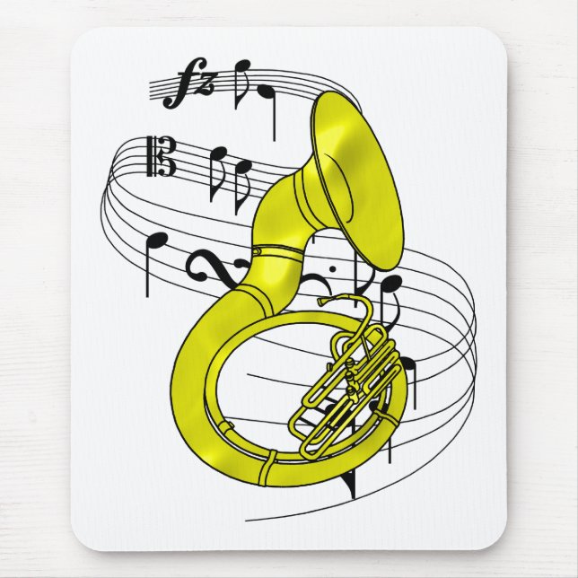 Tapis De Souris Sousaphone (Devant)