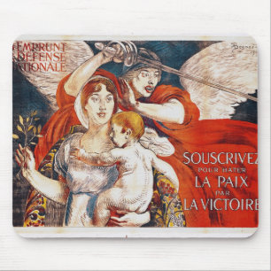 Tapis De Souris Souscrivez pour accélérer la paix par Victory